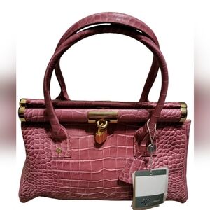 NWT Maxima Italian Top Handle and Crossbody